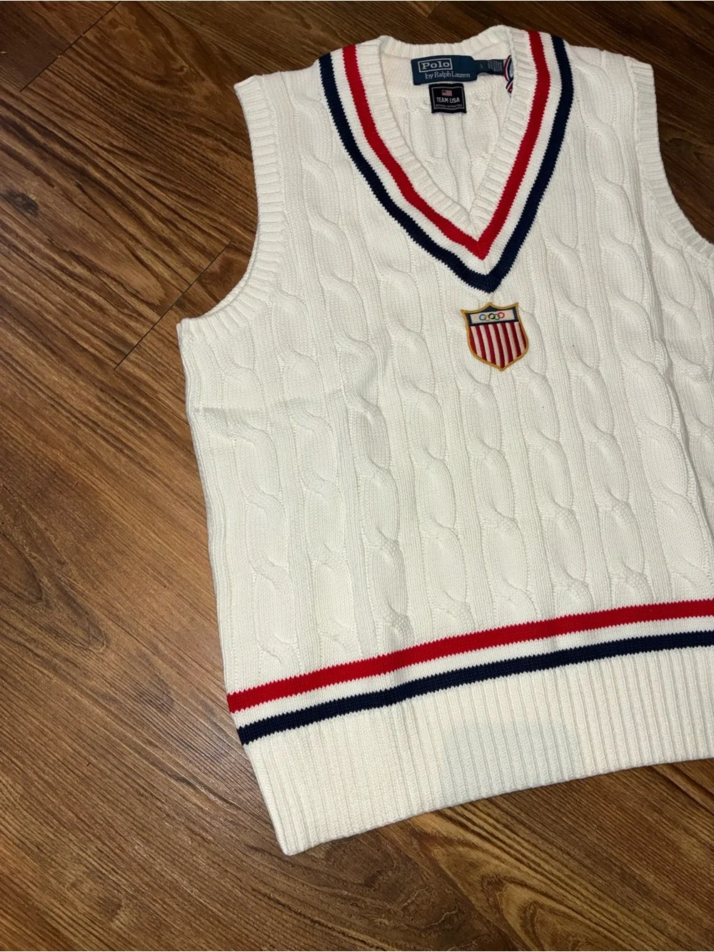 Ralph Lauren Team USA Cricket Sweater Vest